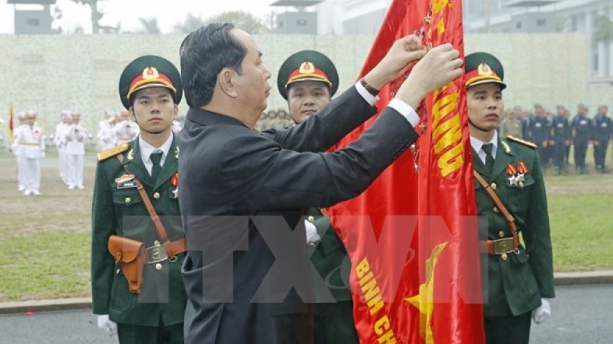 President commends Commando Arm on 50th founding anniversary