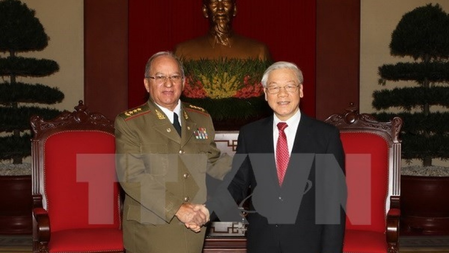 Cuba’s defence minister hails visit to Vietnam