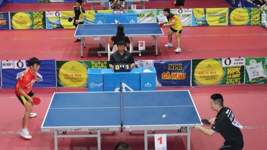 Golden Racket International Table Tennis Championship opens in HCM City