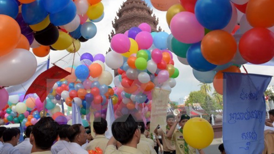 Cambodia celebrates 63rd Independence Day