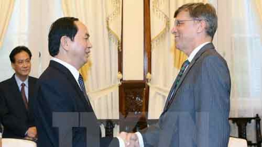State leader bids farewell to Australian Ambassador
