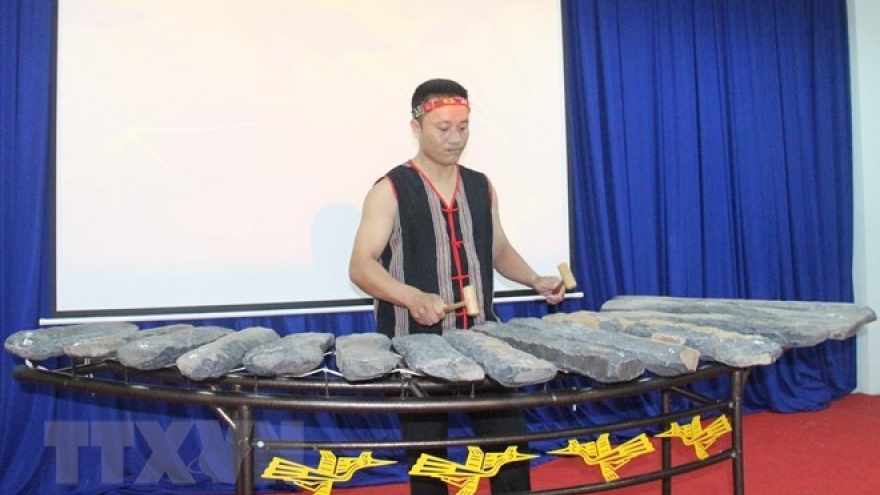 Binh Phuoc announces recognition of lithophone as national treasure