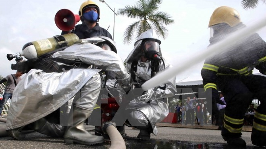 Radiation accident response drill held in Da Nang