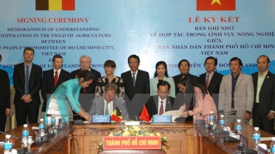 
        HCM City, Belgian province bolster agricultural partnership
                              
