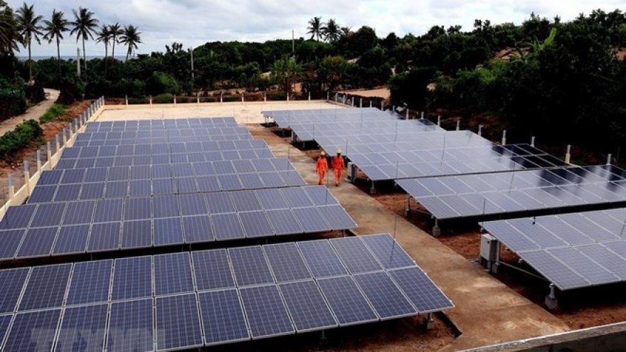 Central island gets face lift thanks to solar power