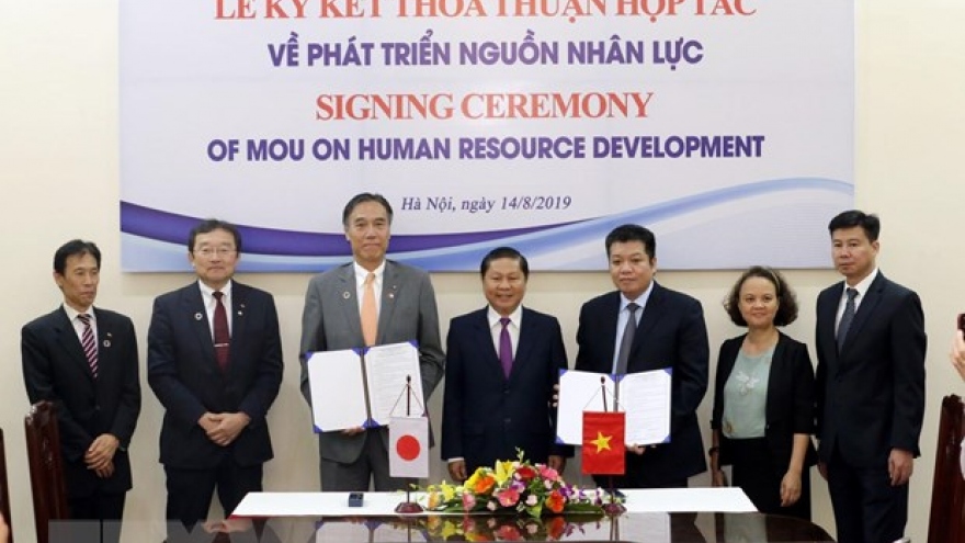 Vietnam, Japan co-operate in developing human resources