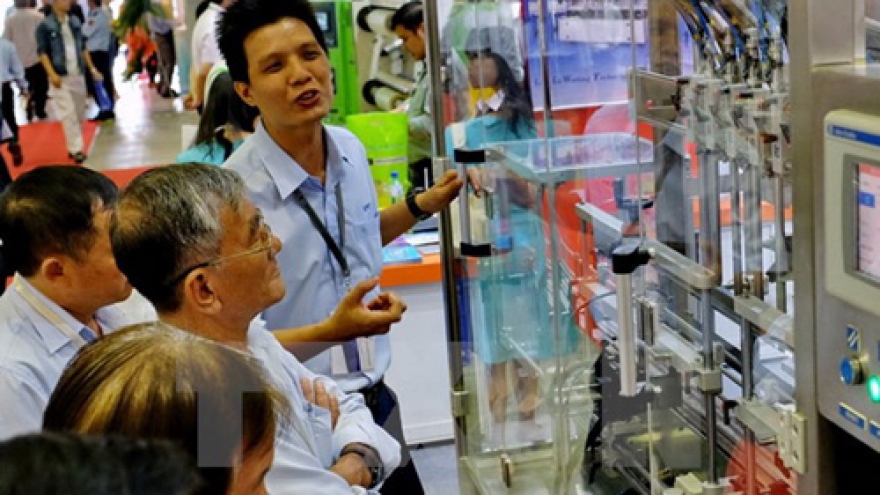 Plastics exhibition in HCM City opens to large crowds