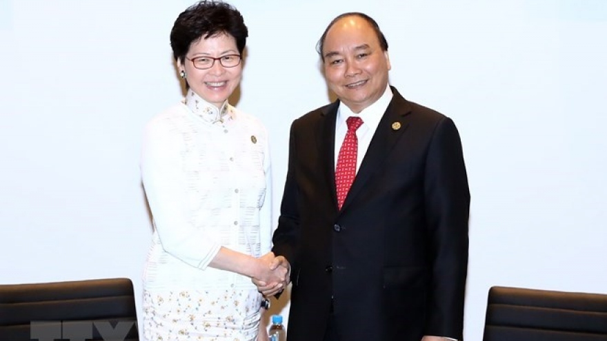 PM Phuc meets with NZ, Hong Kong leaders on APEC sidelines