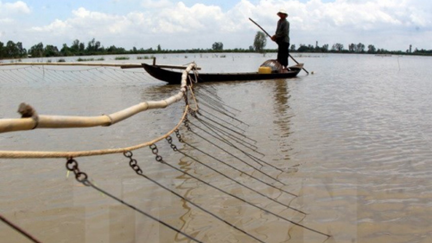 Fishermen switch jobs as Mekong Delta dries up