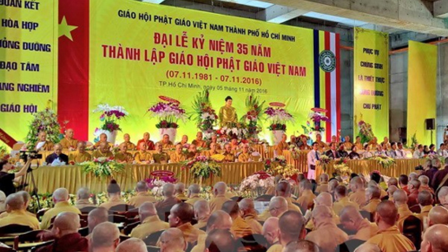 Vietnam Buddhist Sangha gains good outcomes in 2016