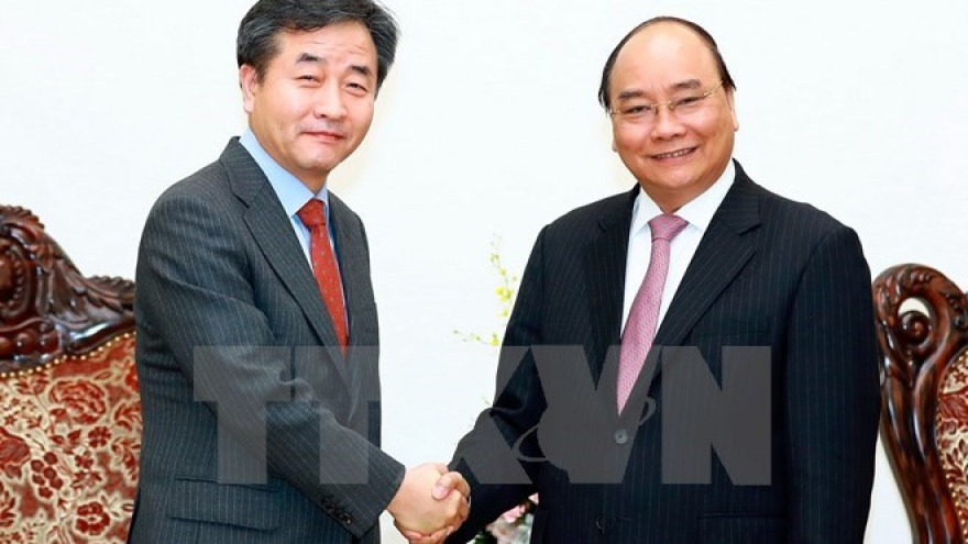 Prime Minister welcomes Yonhap President