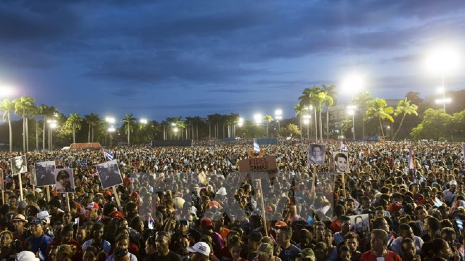 Meeting in memory of Fidel Castro held in Santiago de Cuba