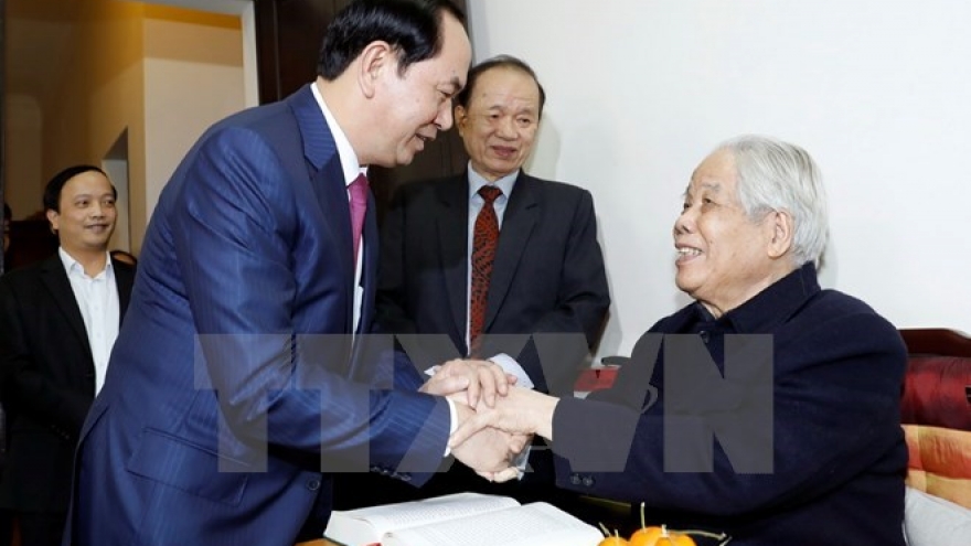 State President calls on former Party leader