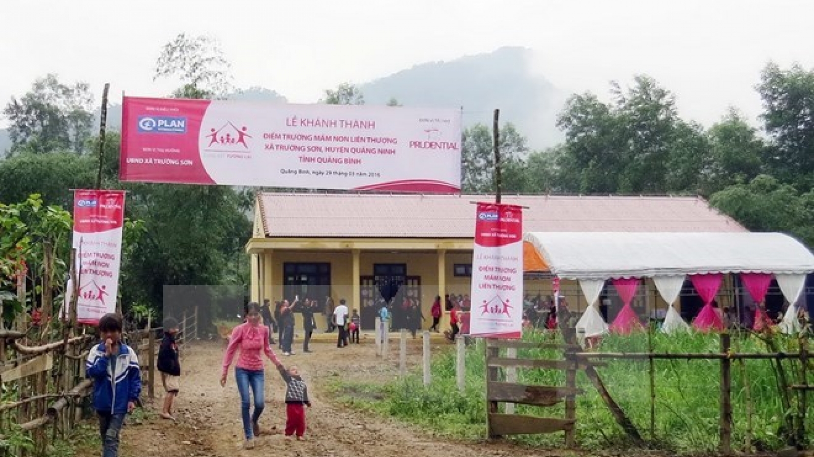 Quang Binh : New pre-school opened in impoverished commune