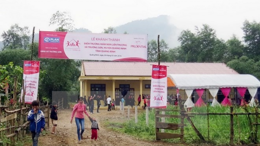 Quang Binh : New pre-school opened in impoverished commune