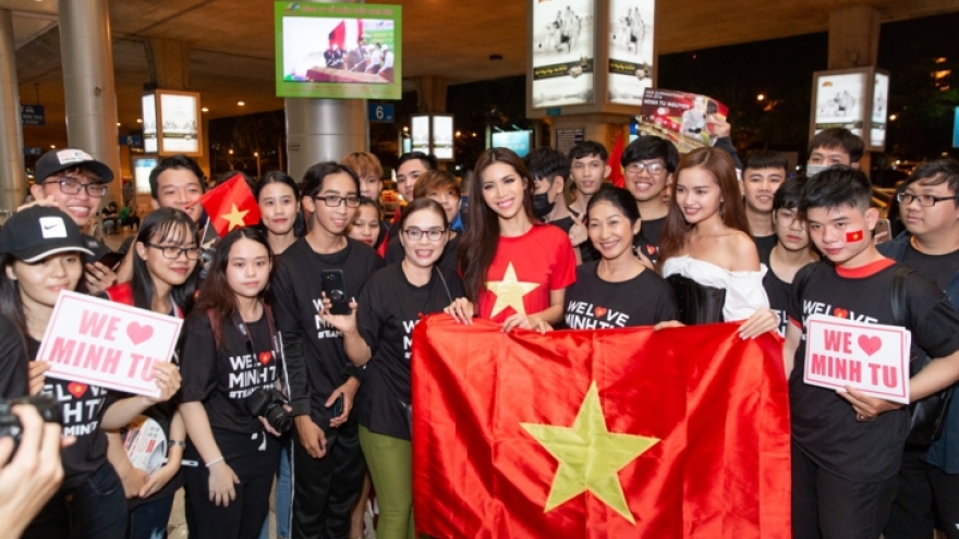 Minh Tu receives warm welcome on homecoming