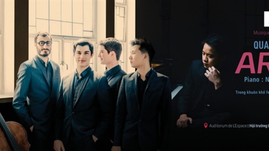 French quartet Arod to perform in Vietnam