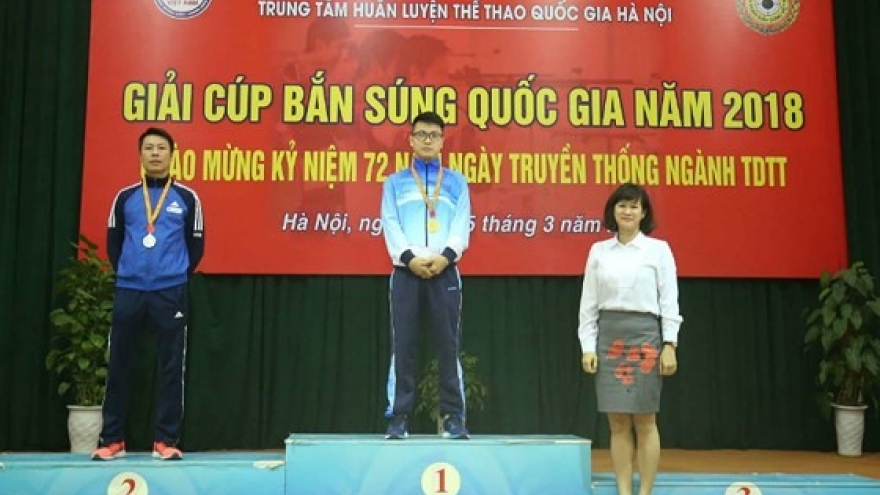 Shooting Cup finishes with eight records