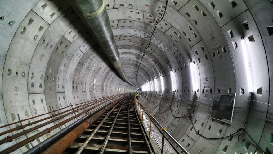 ​Second tunnel of Ho Chi Minh City subway line nears completion