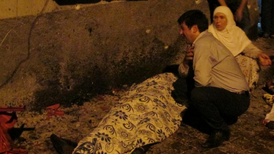 Twenty-two killed, 94 injured in bomb attack at Turkish wedding