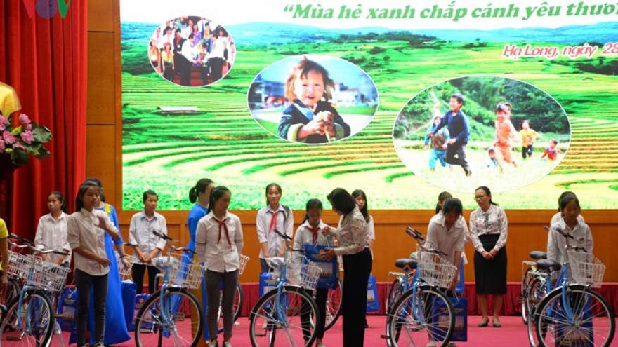 Quang Ninh launches action month for disadvantaged children  
