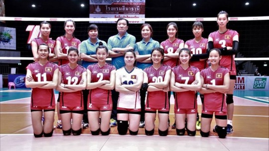 Vietnam tops Uzbekistan at Asian volleyball champs