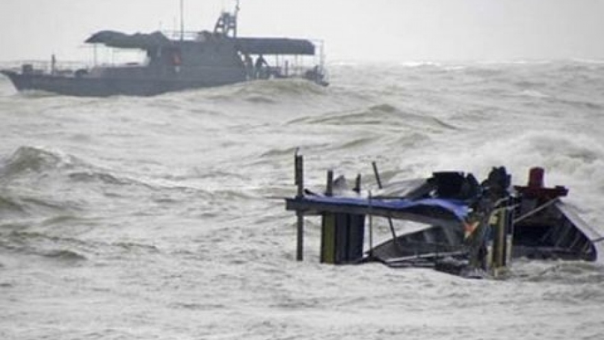 Super typhoon Meranti close to East Sea