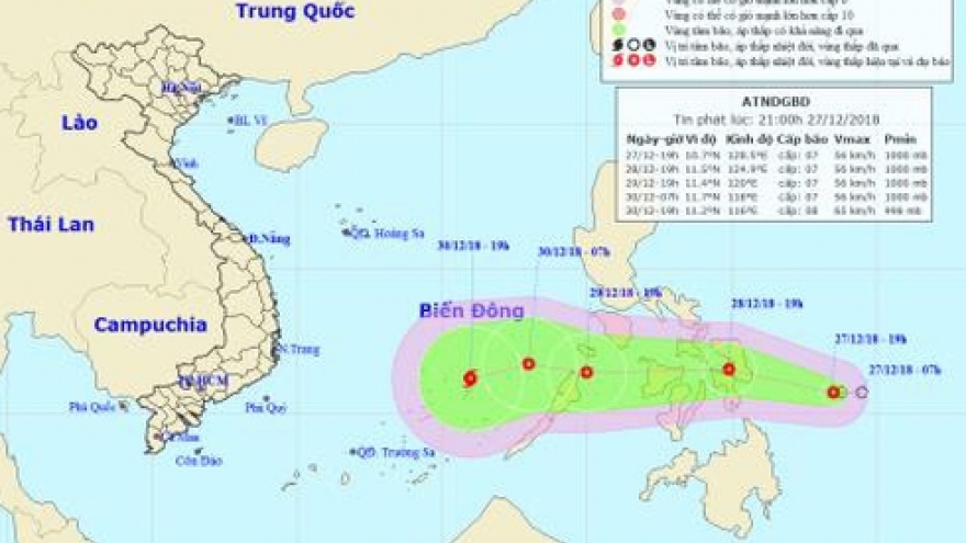 Tropical depression likely to strengthen into typhoon