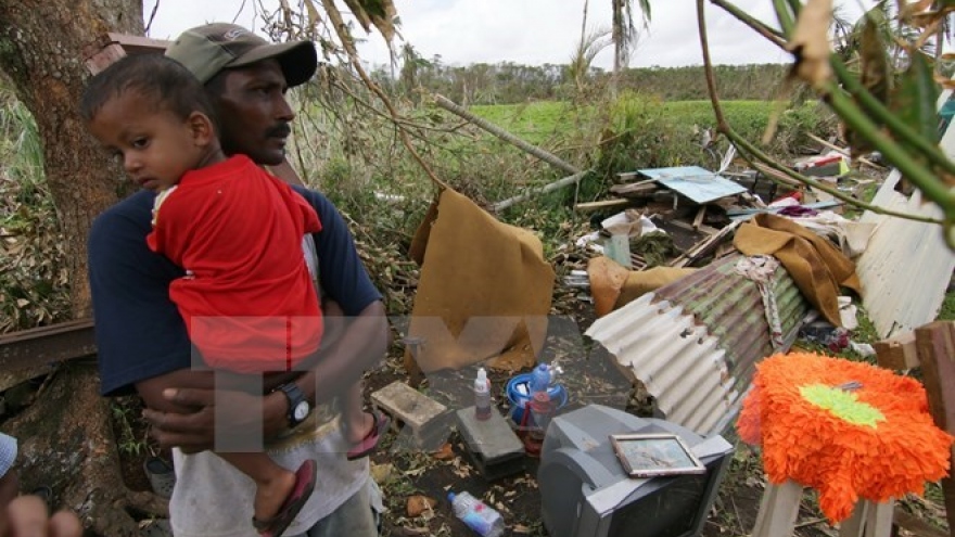 Leaders condole with Fiji over typhoon disaster