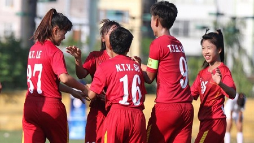 Vietnam crush Lebanon 7-0 at AFC women’s champs