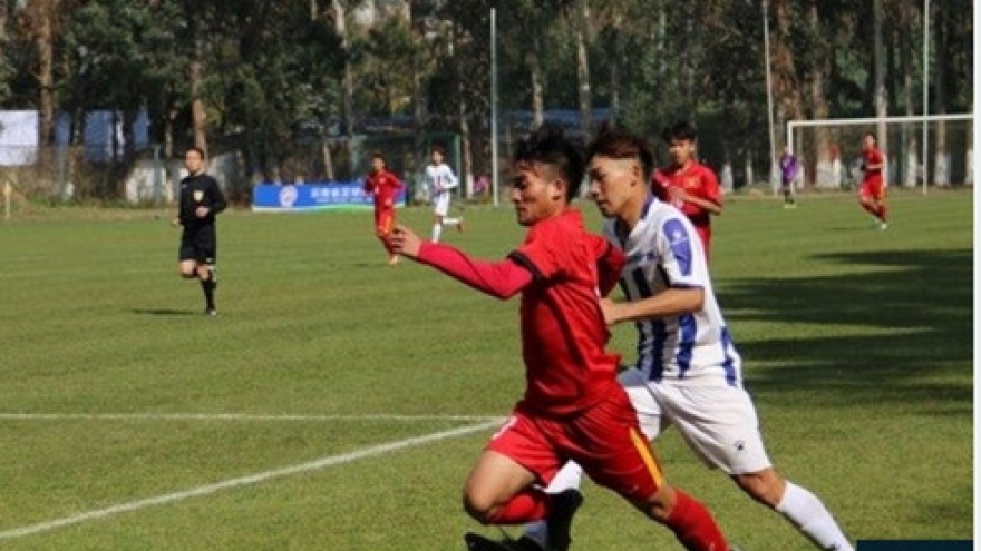Vietnam U19 claims third at Kunming football tourney