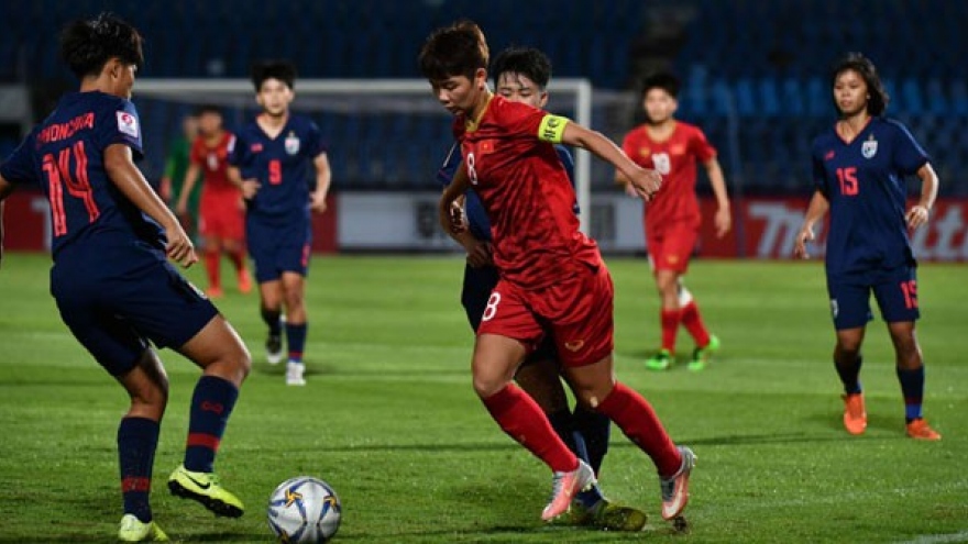Vietnam U19s beat Thailand 2-0 in opener of AFC Women’s Championship