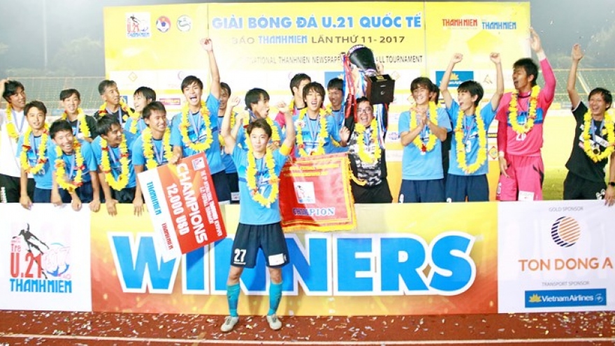 Yokohama U21s triumph at Int’l Football Tournament