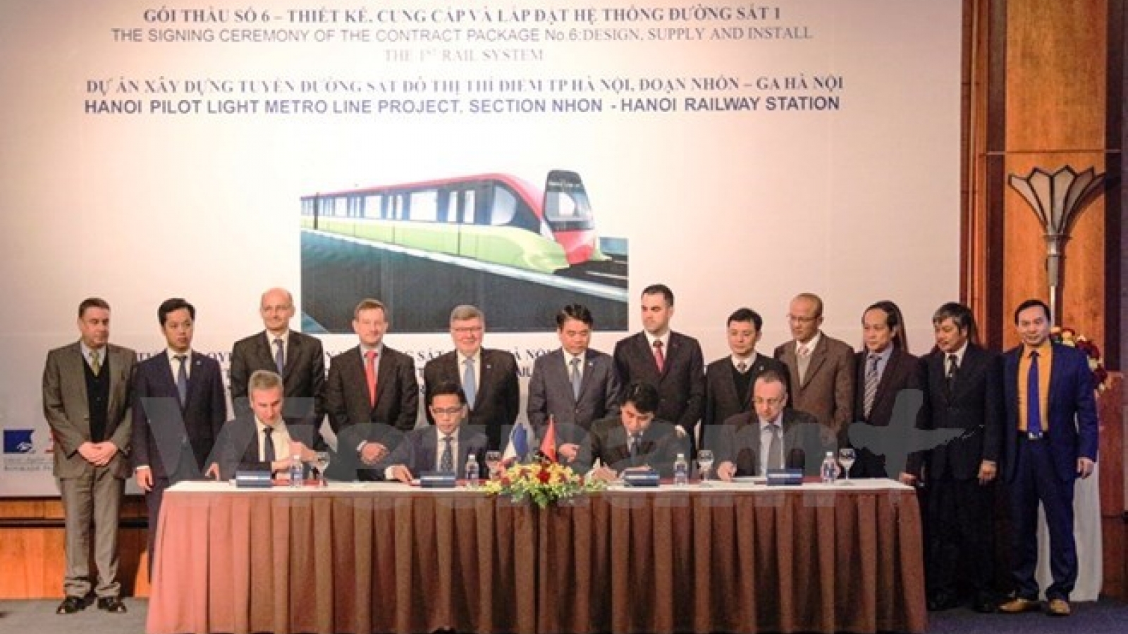 French constructors join in Hanoi urban metro project