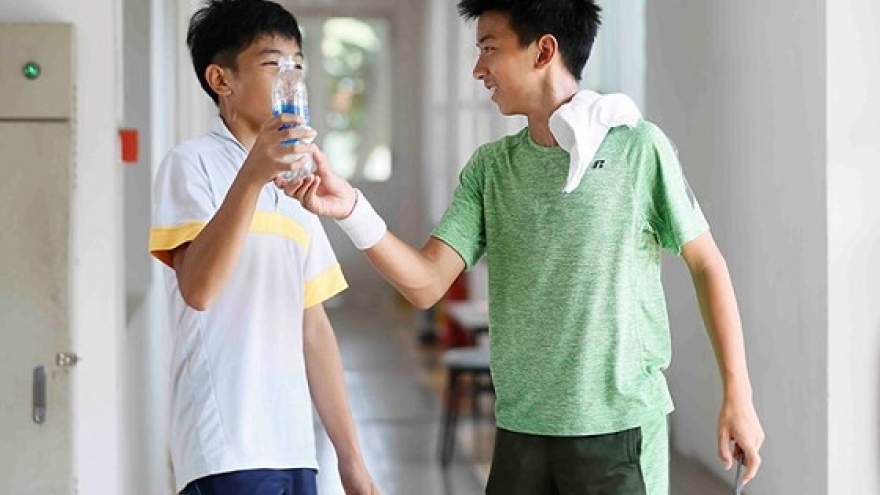 Vietnamese tennis players shine at Asian U14 tournament