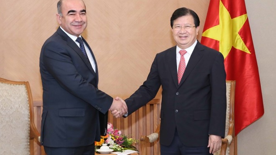 Vietnam, Uzbek Deputy PMs hold meeting in Hanoi