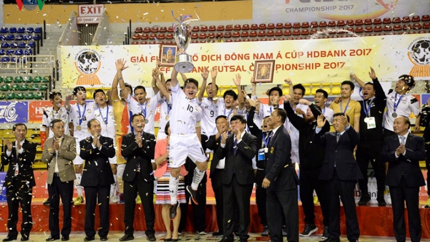 Thailand triumphs at AFF HDBank Futsal Championship 2017