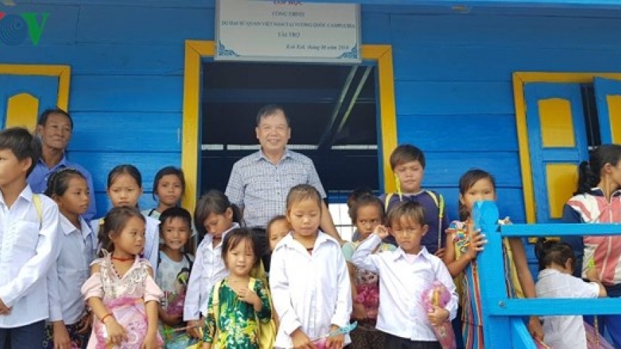 New classroom opened for OVs in Cambodia 
