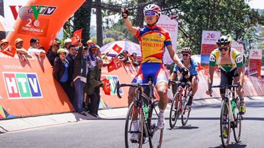 Hoang Thai wins 19th stage of HTV cycling race