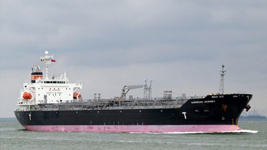 Toxic spill feared as chemical tanker stranded in Vietnam waters