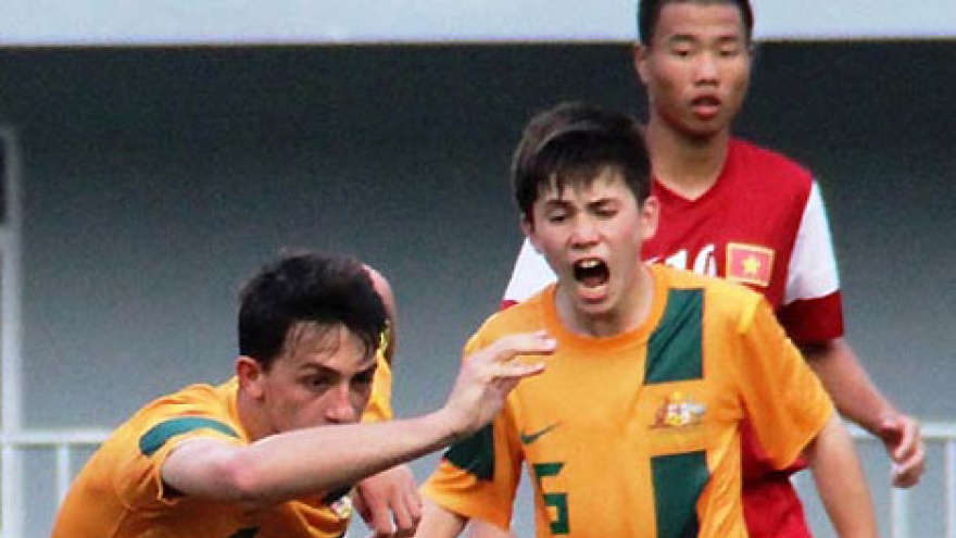 U16 Vietnam beaten by its Australian rival