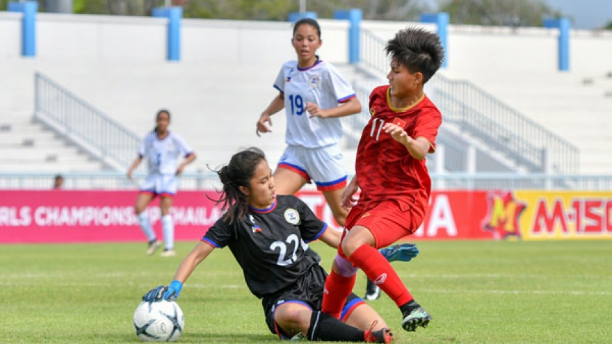 Vietnam wins bronze medal at AFF U15 Girls’ Championship