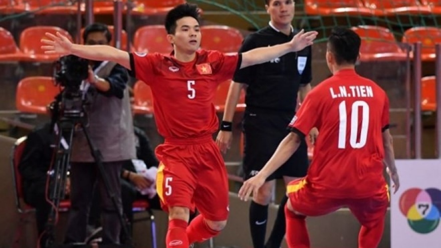 Vienam beat Tajikistan in Asia Futsal event 