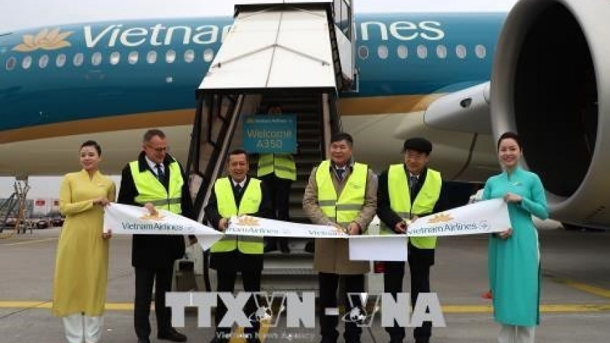 Vietnam Airlines uses Airbus A350 on route to Germany