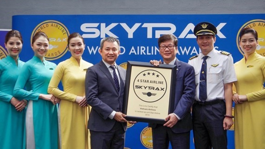 Vietnam Airlines gets 4-star airline rating for fourth consecutive year
