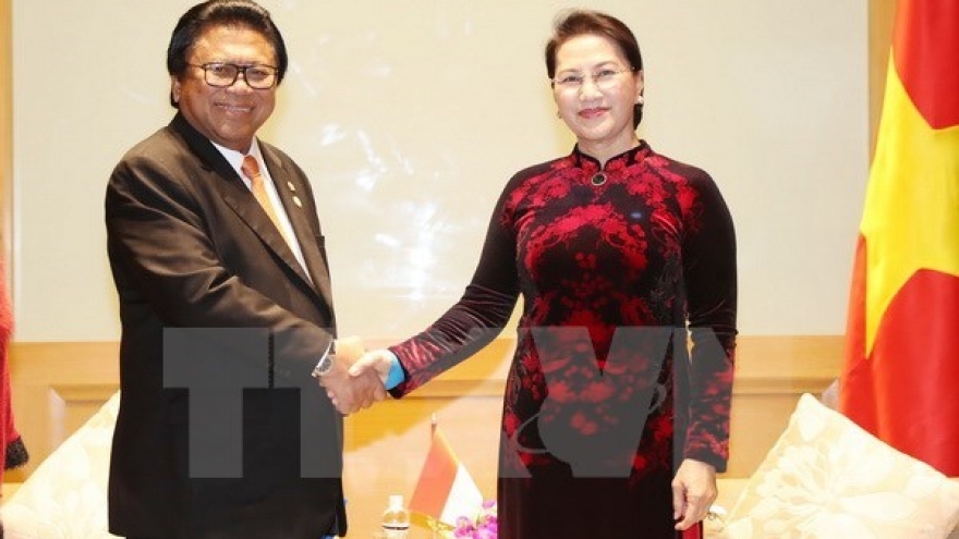 Vietnam, Indonesia should raise trade to US$10 billion: NA Chairwoman