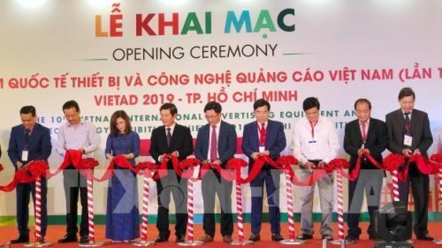 Vietnam int’l ads equipment exhibition underway in HCM City