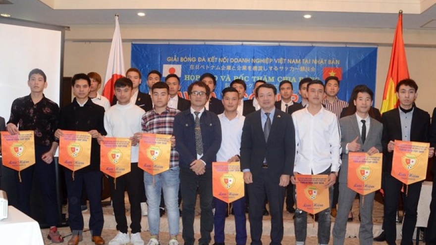 Vietnamese firms in Japan to compete in first football championship