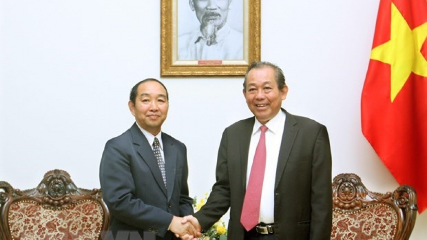 Deputy PM welcomes Chief Judge of Lao Supreme Court