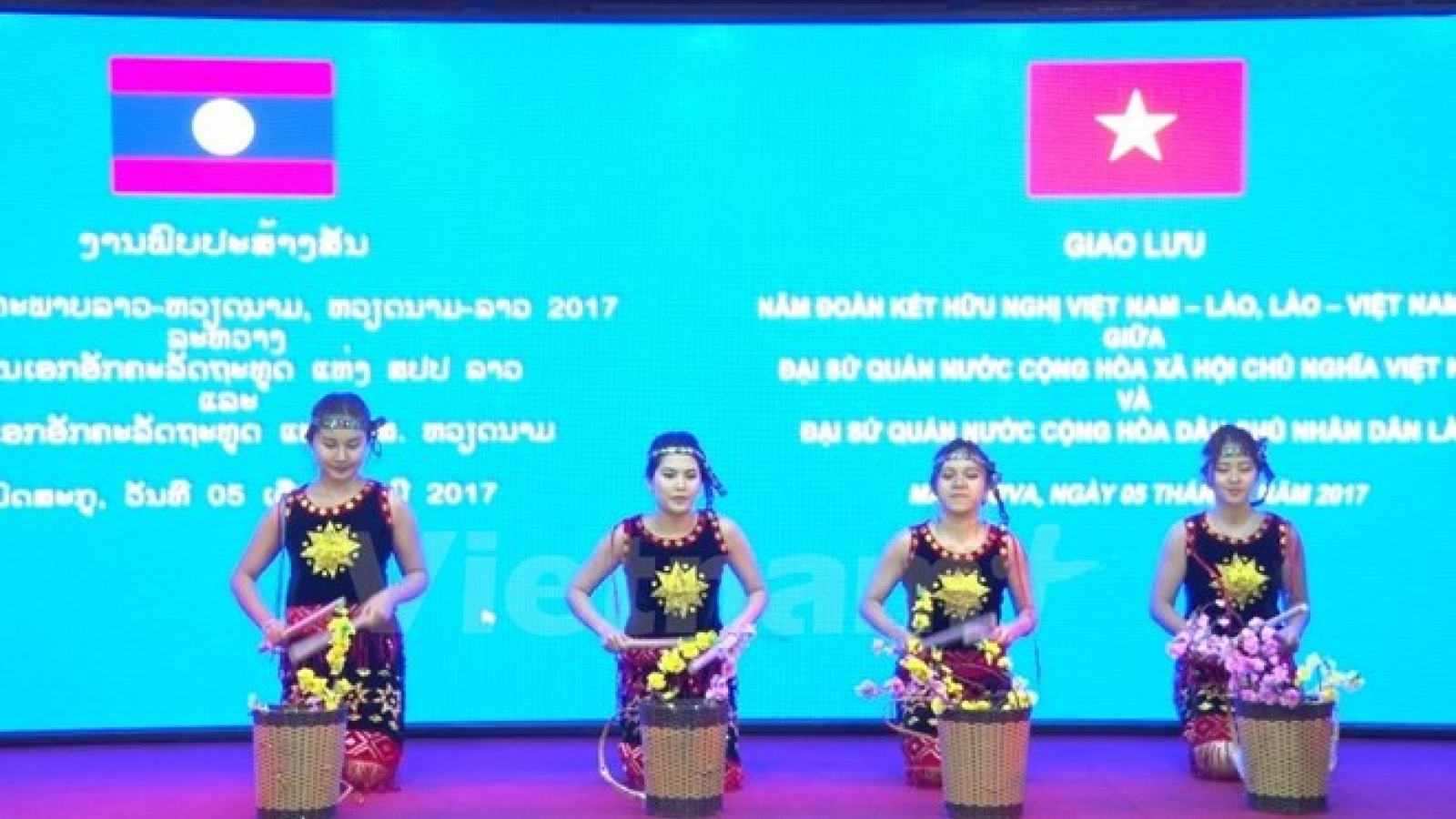 Art performance marks Vietnam-Laos diplomatic ties